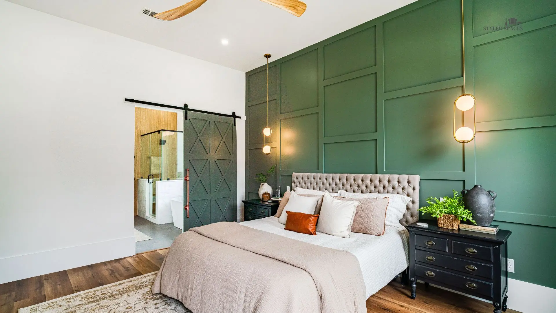 Cozy primary suite bedroom styled to avoid common design mistakes